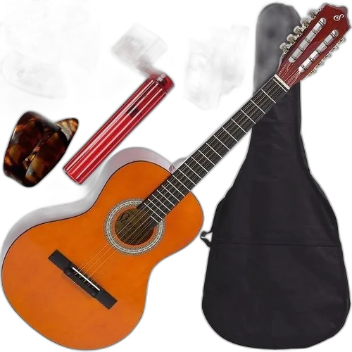 Kit Viola Giannini Acústica Caipira Linden C/ Capa Vs14 Nt