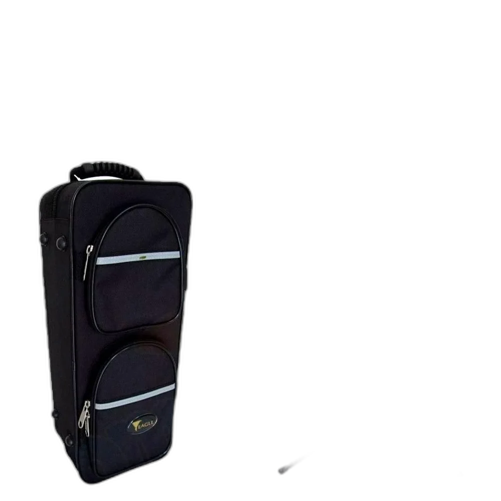Trompete Eagle Laqueado Tr504 Em Sib + Case Luxo + Estante de Partitura
