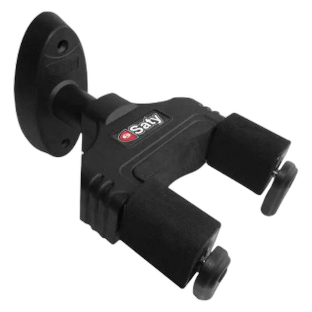 Suporte De Parede Instrumento De Corda C/ Trava Saty Spt-20