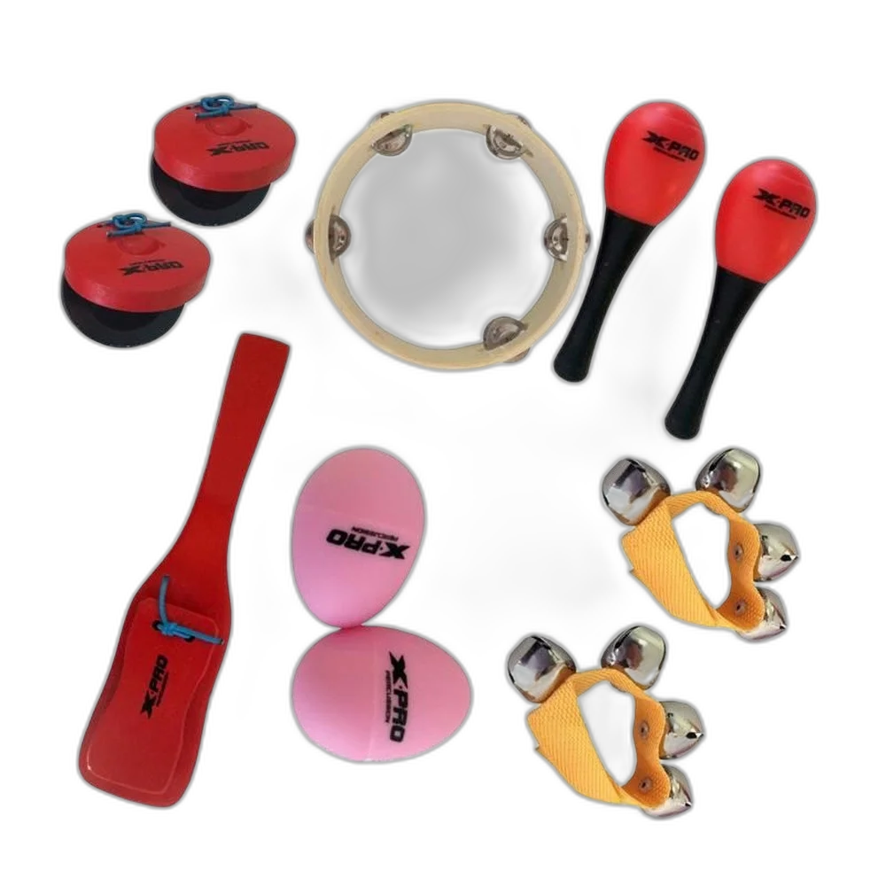 Kit Bandinha Ritmica X-pro Lt6 com Bag - 6 Peças C. Ibanez