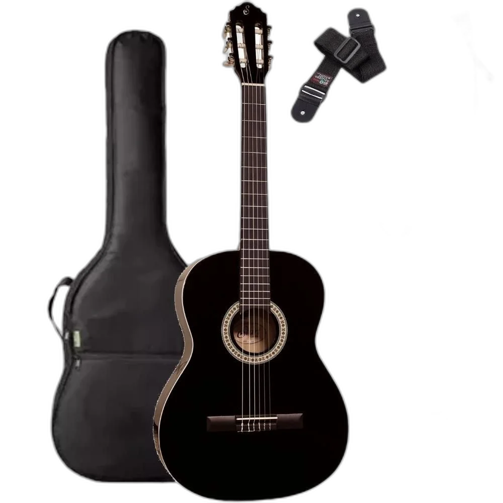 Violão Acústico Giannini Clássico Nylon N-14 BK + KIT2CI