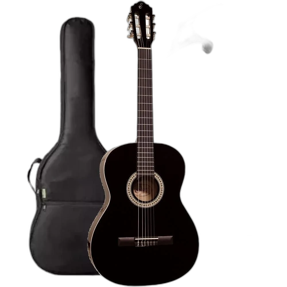 Violão Acústico Giannini Clássico Nylon N-14 BK + KIT6L
