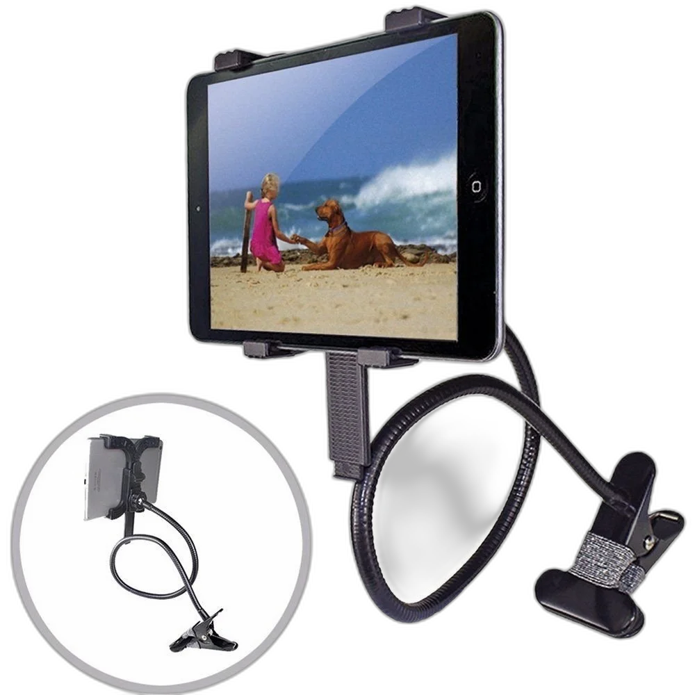 VEXCLIP-TAB Suporte Articulado Flexível Universal para Tablet Cama e Mesa Vedor Vexclip Tab