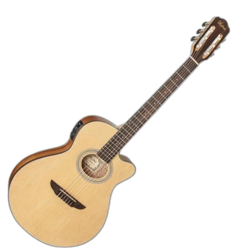 Violão Hofma HMN298 Mini Jumbo Flat Cutway cpt Ativo - stnt