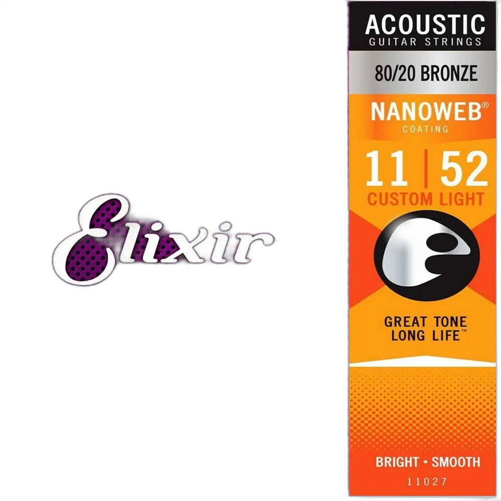Encordoamento p/ Violao.011 Nanoweb 11027 Elixir