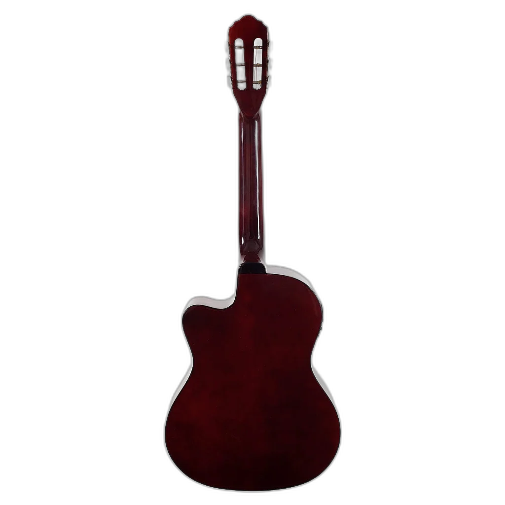 Violão Elétrico Flat De Aço Natural Sf-14 Ceq N - Giannini