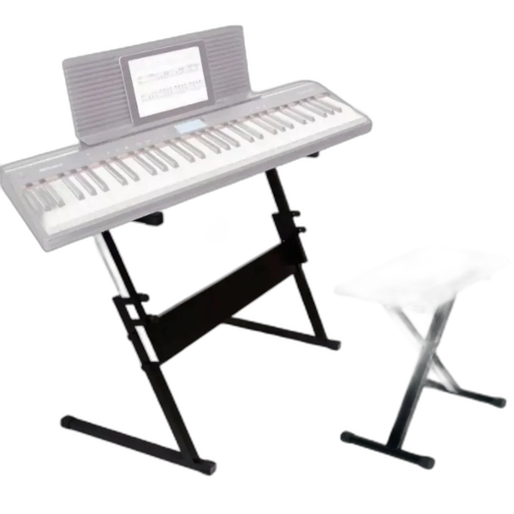 Estante Para Teclado e Piano Q1b + Banco BT10 Saty