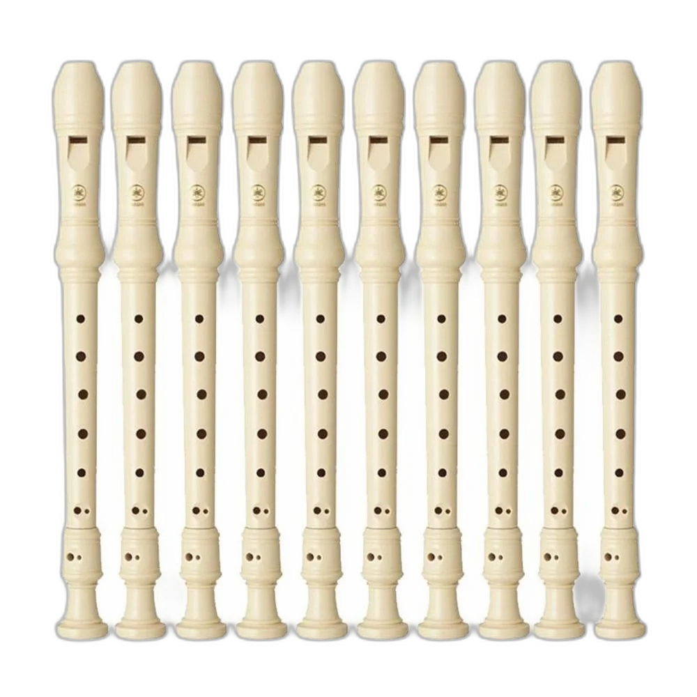 Kit 10 Flauta Soprano Germânica Yrs23 - Yamaha