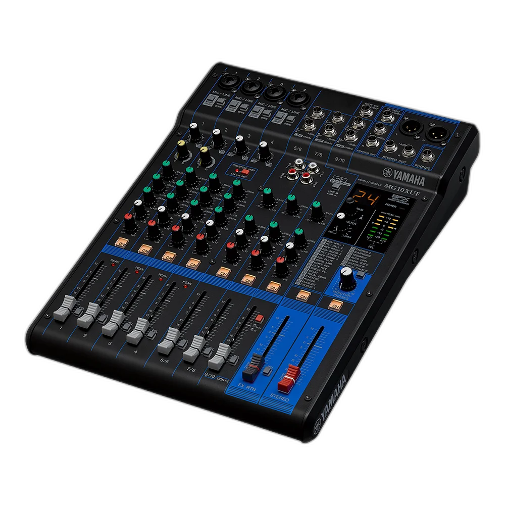 Mesa De Som Analógica Mg 10xuf Yamaha