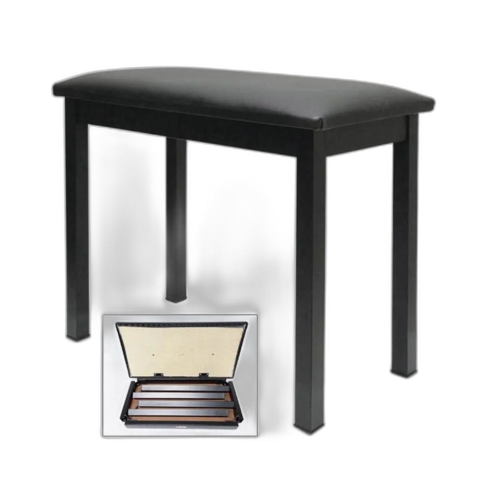 Banco para Piano Saty BPD-20 Preto