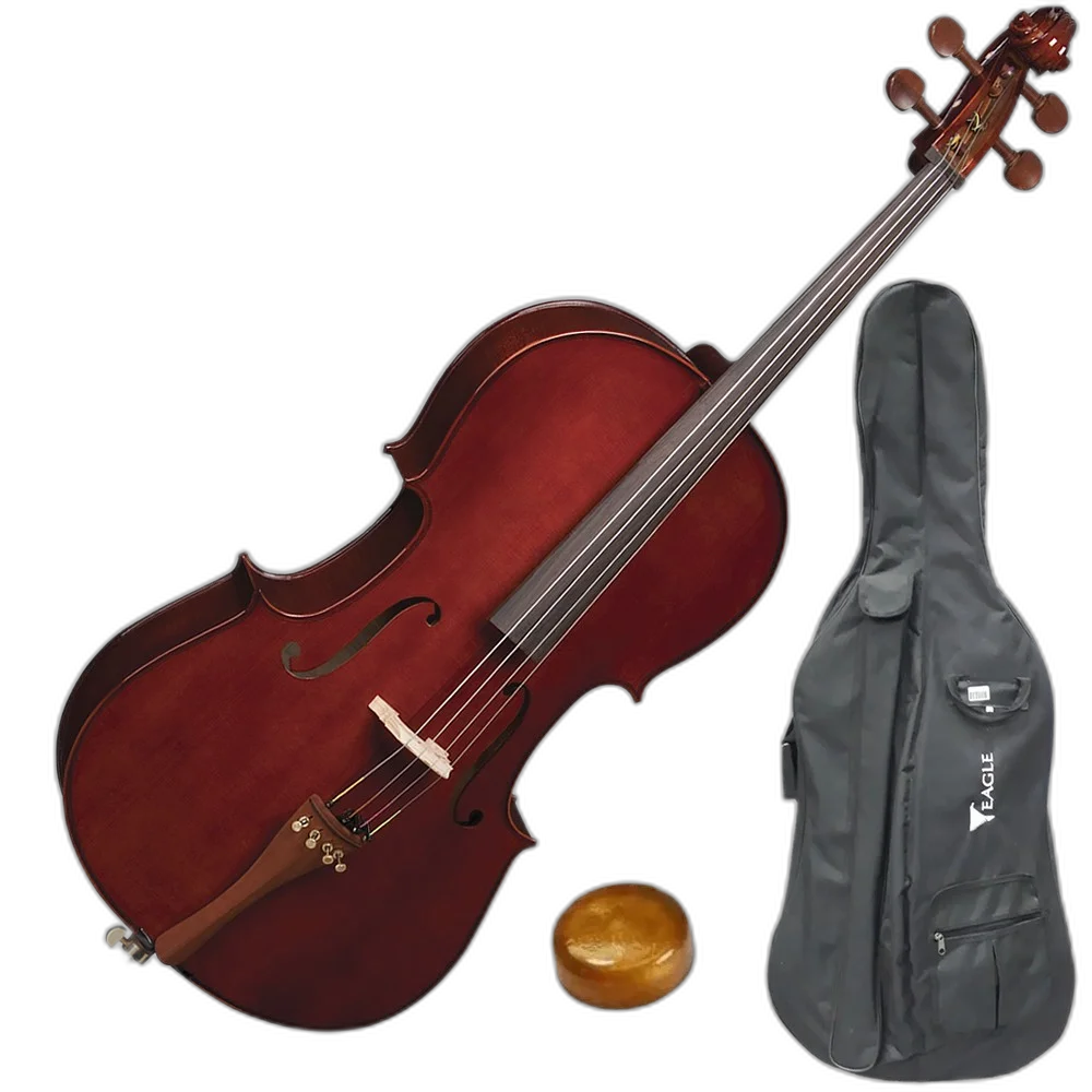 Eagle CE-200 3/4 Natural com Tampo Spruce Maciço e Fundo Maple Maciço e Bag Extra Luxo