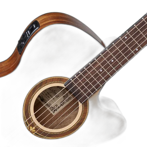 Violão Elétrico Hofma HMA295 Aço Mini Jumbo Natural Satin