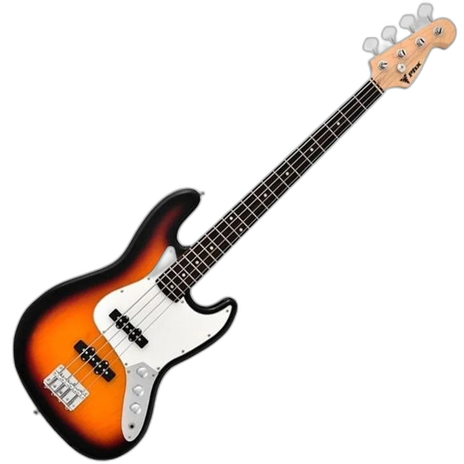 Kit Contrabaixo PHX JB 3TS Jazz Bass 4 Cordas Sunburst Bx01