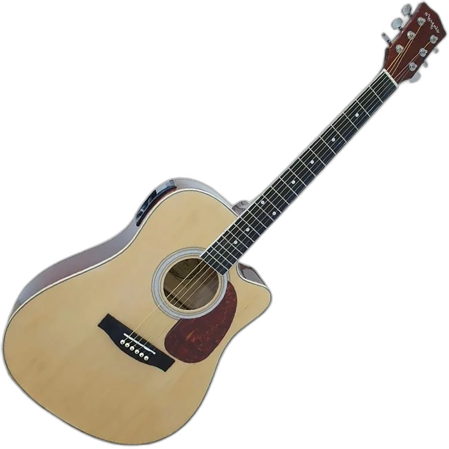 Violao Marquês Eletroacústico Folk Ativo Va01 Eq NT Natural