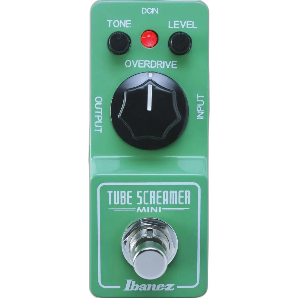 Pedal Ibanez TS Mini Tube Screamer Overdrive True Bypass Para Guitarra
