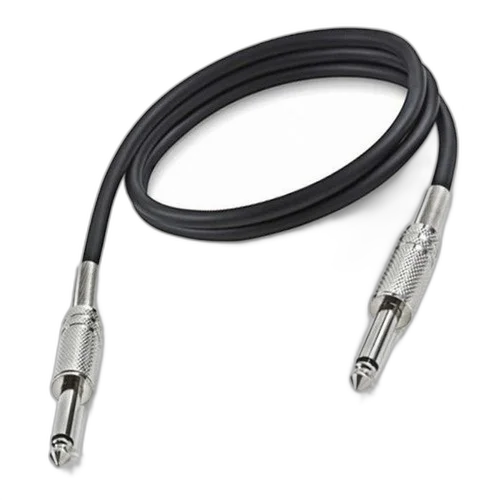 Cabo P10 P10 Mono 3 Metros Som Amplificador Violão Guitarra Baixo