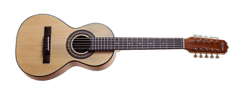 Kit Viola Caipira Ponteio Rozini Rv151 Natural Fosco C/ Acessórios