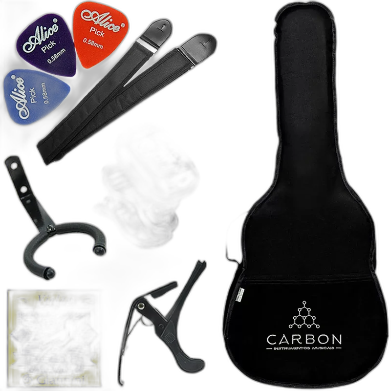 Kit Acessórios Para Violão Clássico VX05