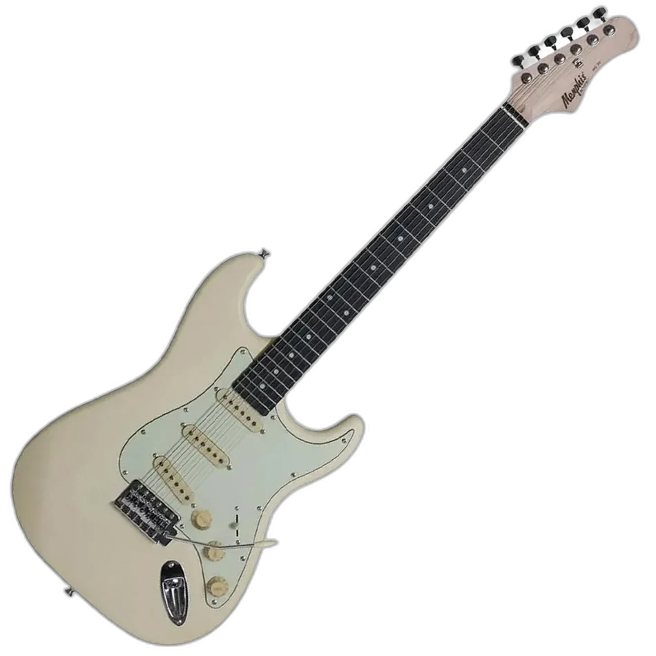 Guitarra Elétrica Strato Tagima Memphis MG-30 Wh Branco