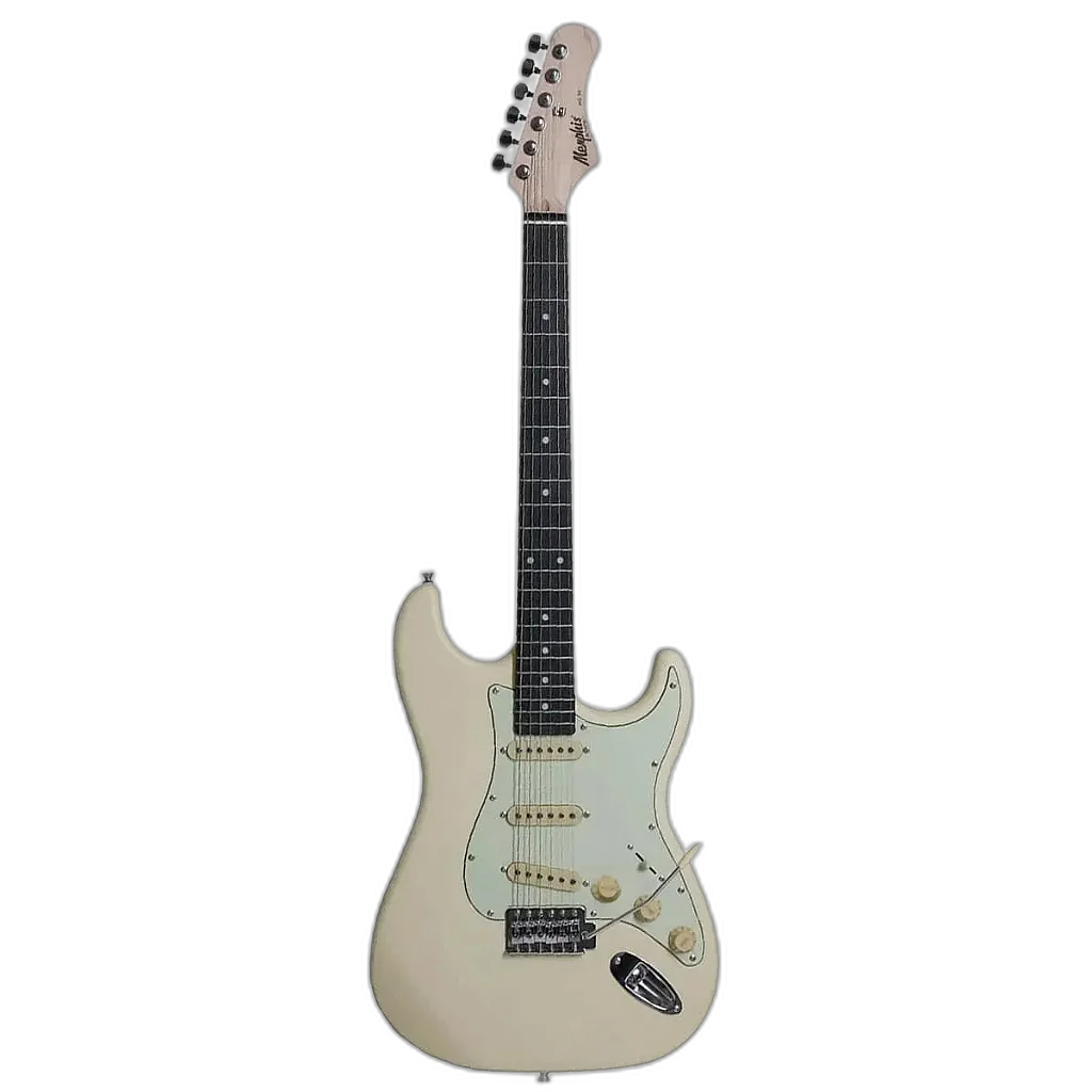 Guitarra Elétrica Strato Tagima Memphis MG-30 Wh Branco