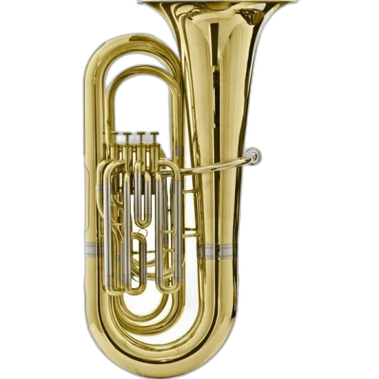 Tuba Bb 4/4 Hbb 534L 4 Pistos Laqueada Harmonics