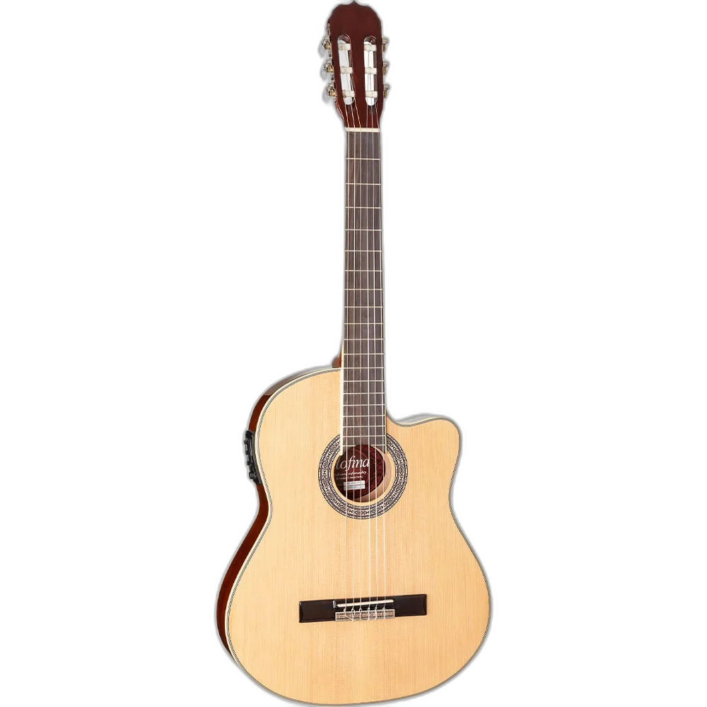 Violão Eletroacústico Clássico Flat Nylon Hofma Hmc 225