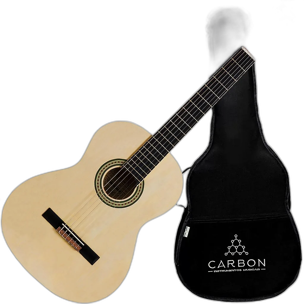 Kit Violão Acústico Harmonics GNA-111 Nylon Natural Vx05