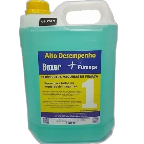 Fluído Para Máquina De Fumaça 5 Litros Aroma Neutro Boxer