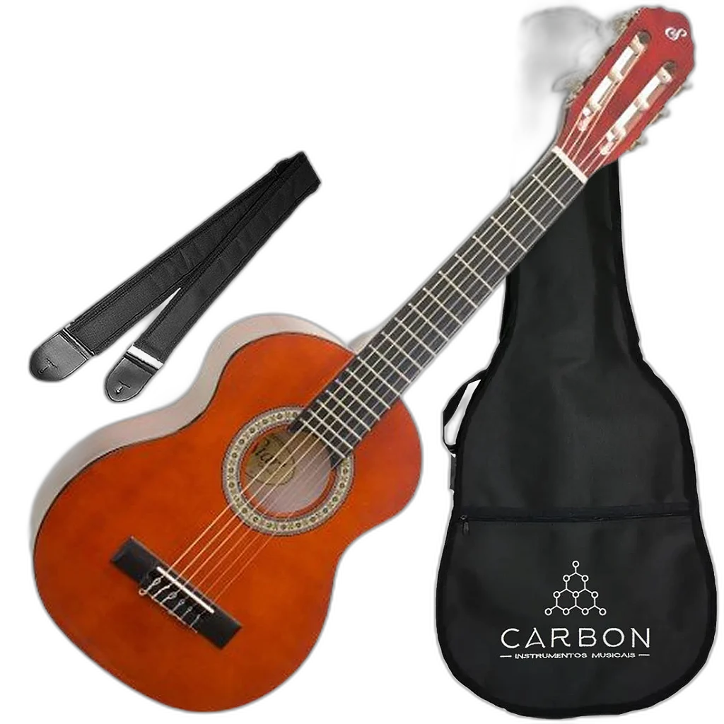 Kit Violão Giannini NR 1/4 Start Nylon Natural Infantil