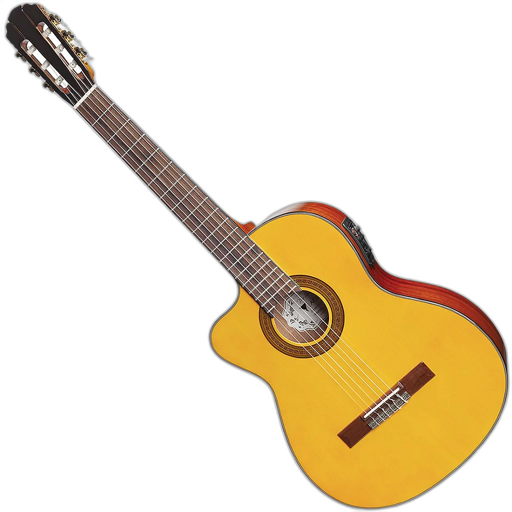 Violão Canhoto Eagle CH800 LH Classico Elétrico Nylon Natural