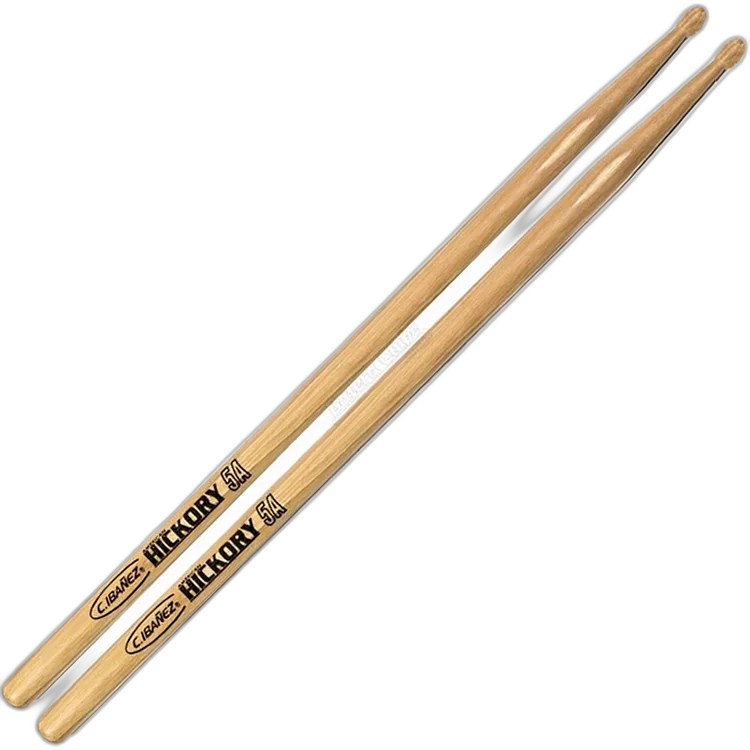 Par de Baquetas C.Ibanez 5ADRH Dragon Hickory Ponta Madeira 5A