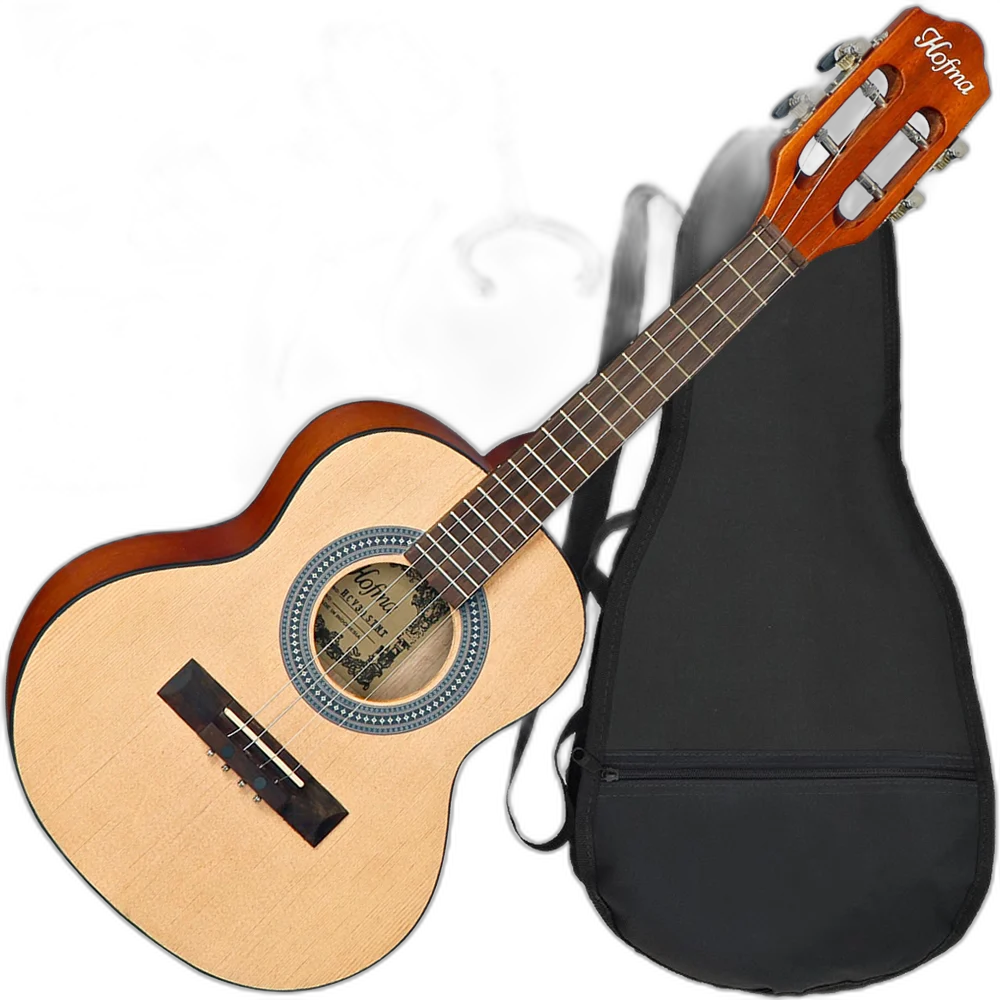 Kit Cavaquinho Acustico Hofma HCV30 STNT Natural Fosco Cvx04