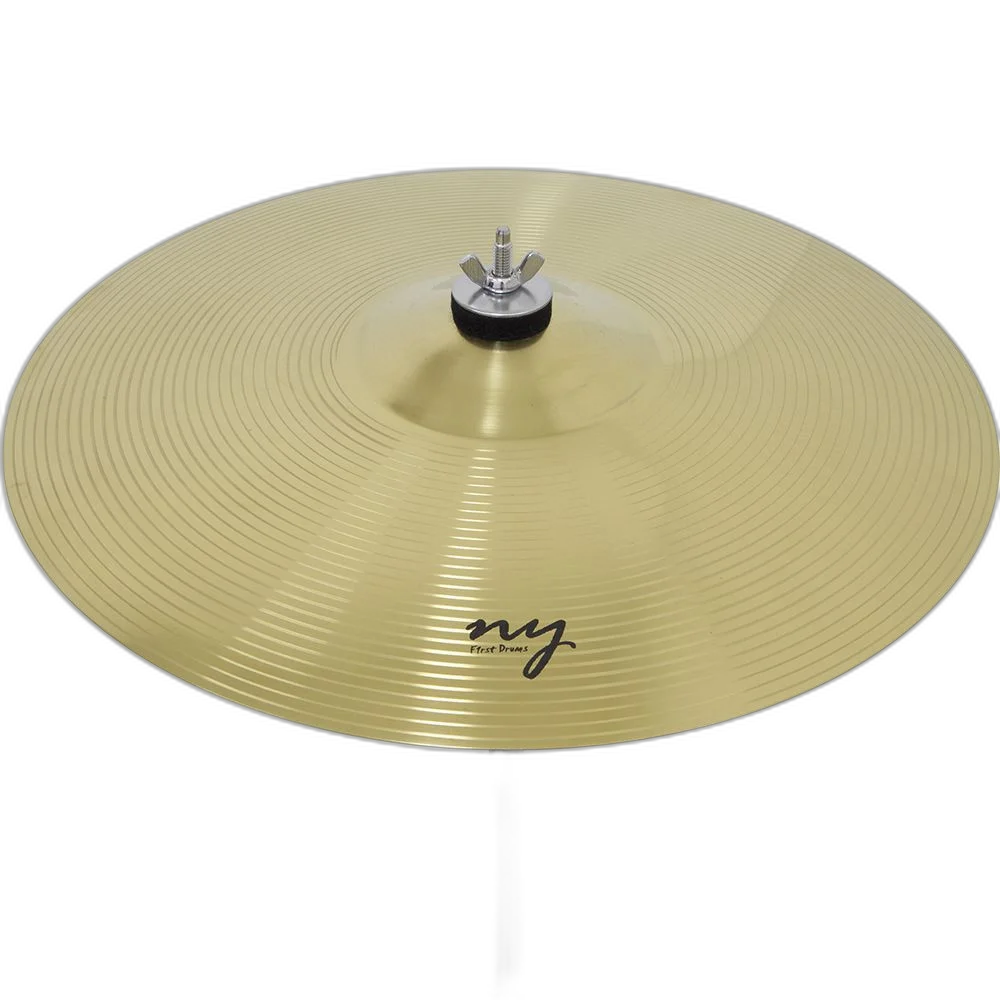 Prato De Ataque Para Bateria 18" + Baqueta 5a Maple New York