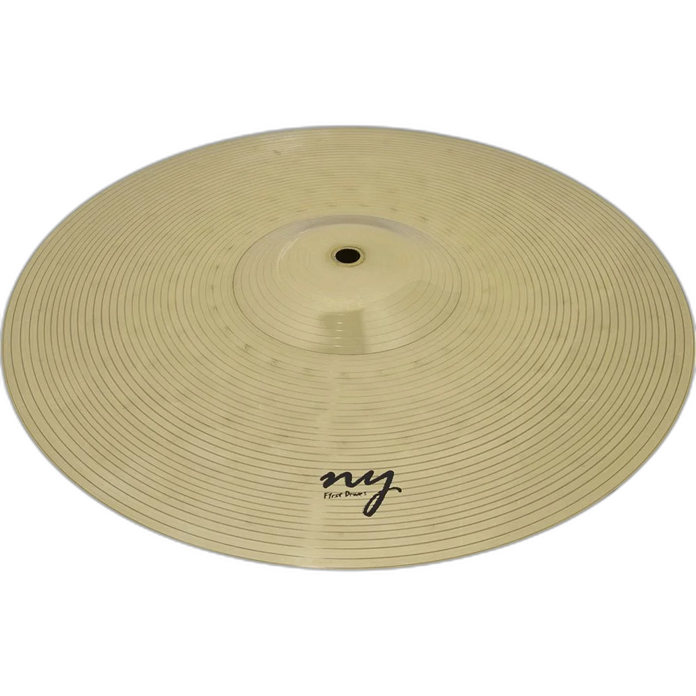 Prato De Ataque Bateria 16" Liga De Latão + Baqueta 5a Hickory New York