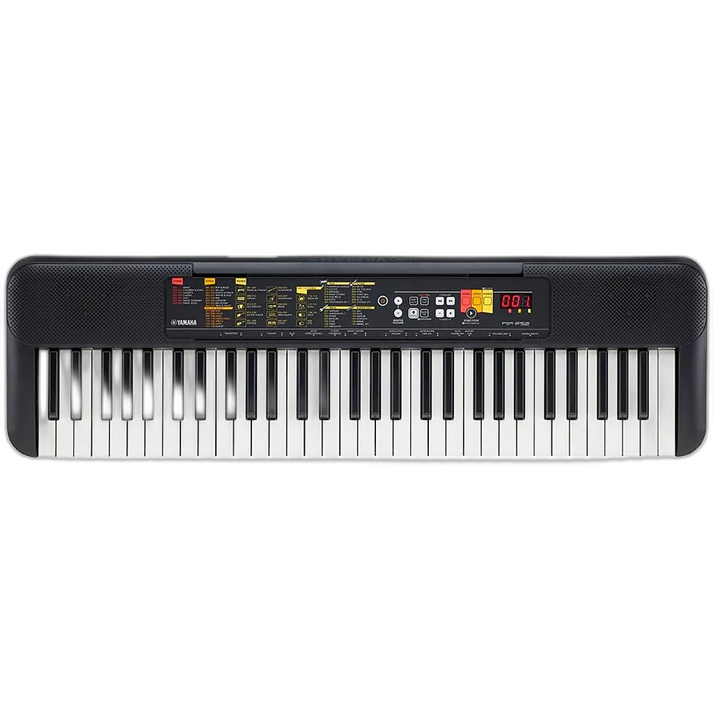 Teclado Arranjador Yamaha PSR-F52 61 Teclas Com Fonte Bivolt