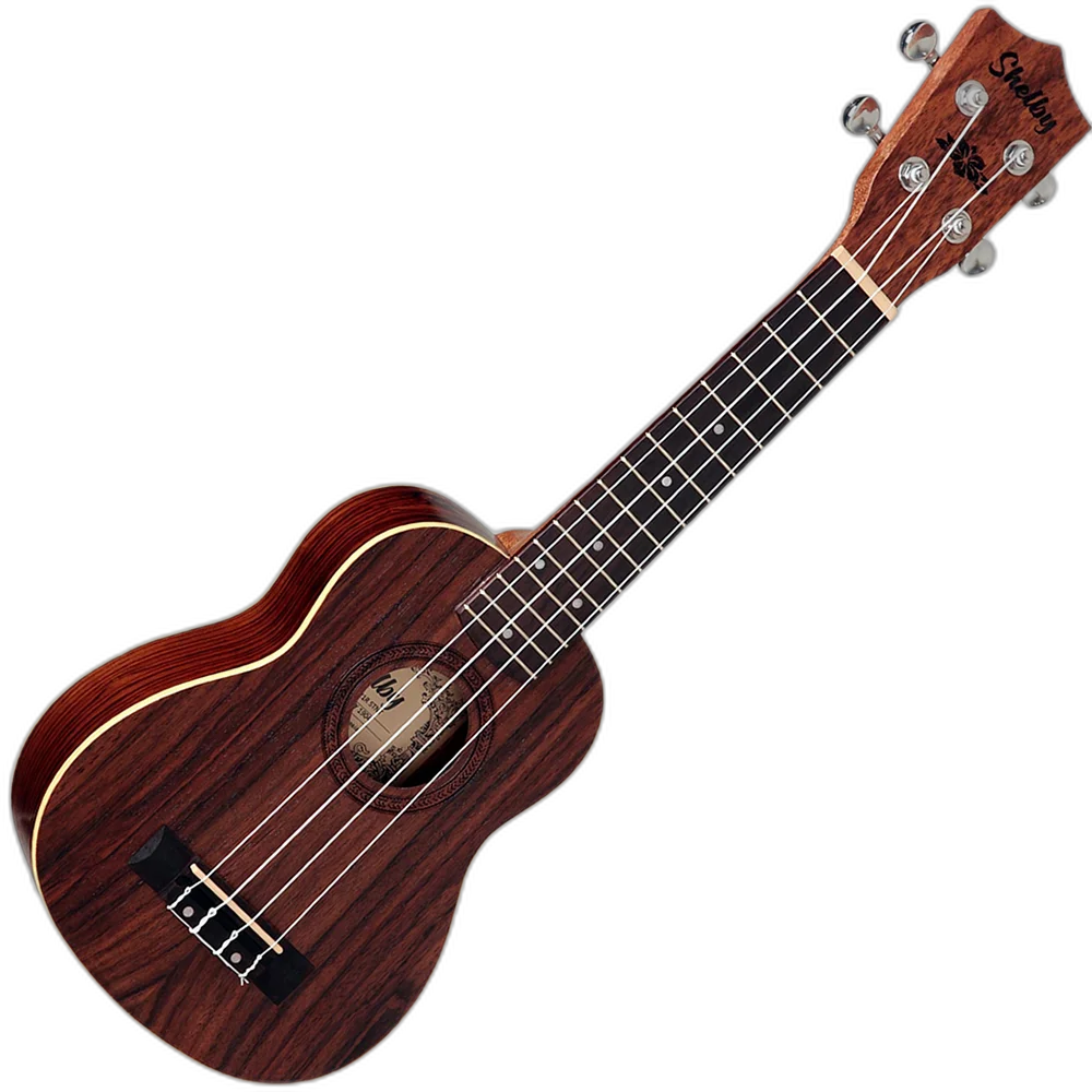 Kit Ukulele Soprano Acústico Shelby Su21r Jacarandá Acetinado Ux01
