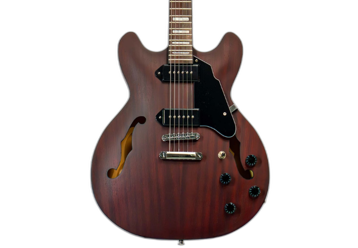 Corpo Semi-Hollow Red Mahogany