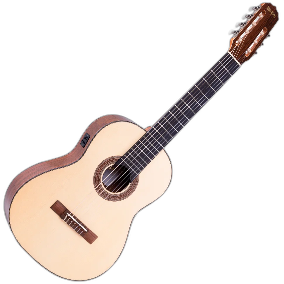 Violão Studio Rozini RX517 FC2.N.LP 7 Cordas Ativo Nylon
