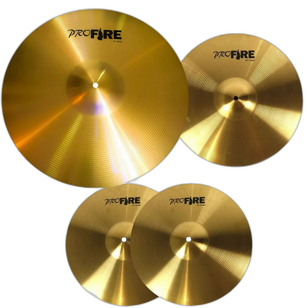 Kit Prato 14/16/20 Cor Bronze Spanking Pro Fire Alloy