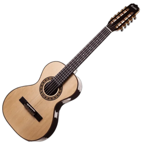 Viola Rozini Acústica Concertista RV103.AC.N.J Brilhante Jacarandá + Estojo