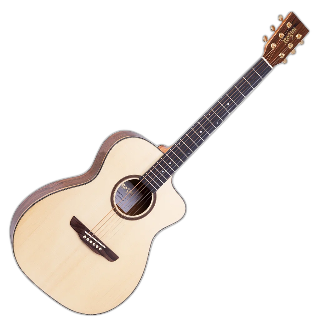 Violão Acústico Rozini Premium RX620.AC.N.CT.LP C/Bag