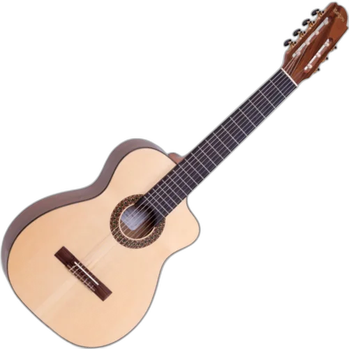 Violão Acústico Rozini Premium 7C RX721.AC.N.CT.LP + Bag
