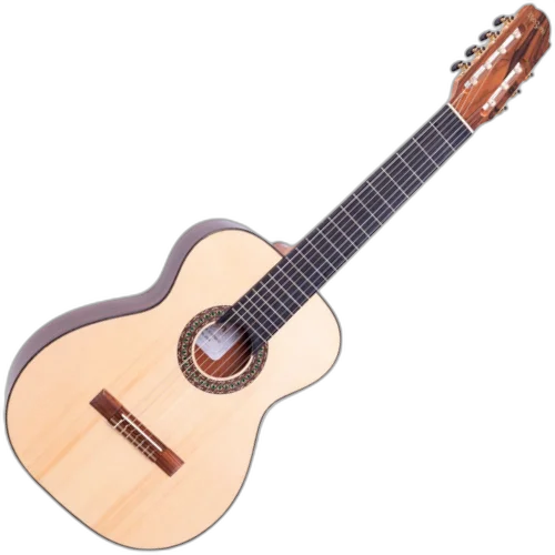 Violão Acústico Rozini Premium 7C Brilho RX720.AC.N.LP + Bag