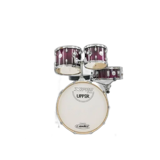 Bateria Acústica X-Pro 22" Purple Sparkle