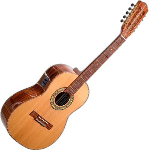 Viola Eletroacústica Rozini Virtuoso Clássica RV230.FP2.N.SS com Tampo Maciço e Fishman Presys II