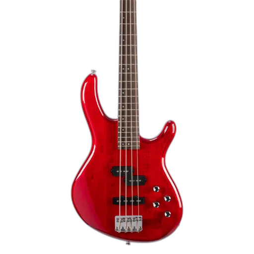 Contrabaixo 4 Cordas Ativo Cort Action Bass Plus TR com Captadores PJ Powersound e EQ Ativo de 2 Bandas