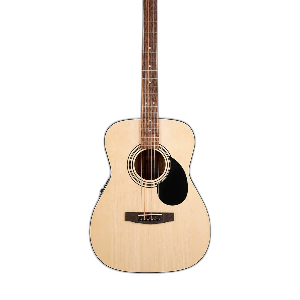 Violão Eletroacústico Cort AF510E OP Concert com Tampo Spruce Corpo em Mogno Pré CE304T Open Pore