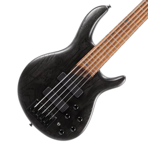Contrabaixo 5 Cordas Cort B5 Element OPTB Bartolini MK1 Ponte MetalCraft M5 Escala Roasted Maple