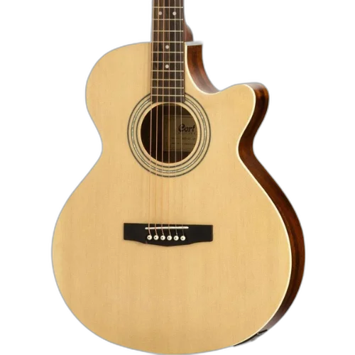 Violão Eletroacústico Cort SFX MELH OP Natural Satin Com Cutaway Canhoto