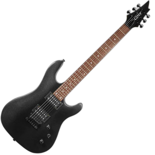 Guitarra Cort KX100 BKM Black Metallic 6 Cordas com Captadores Powersound